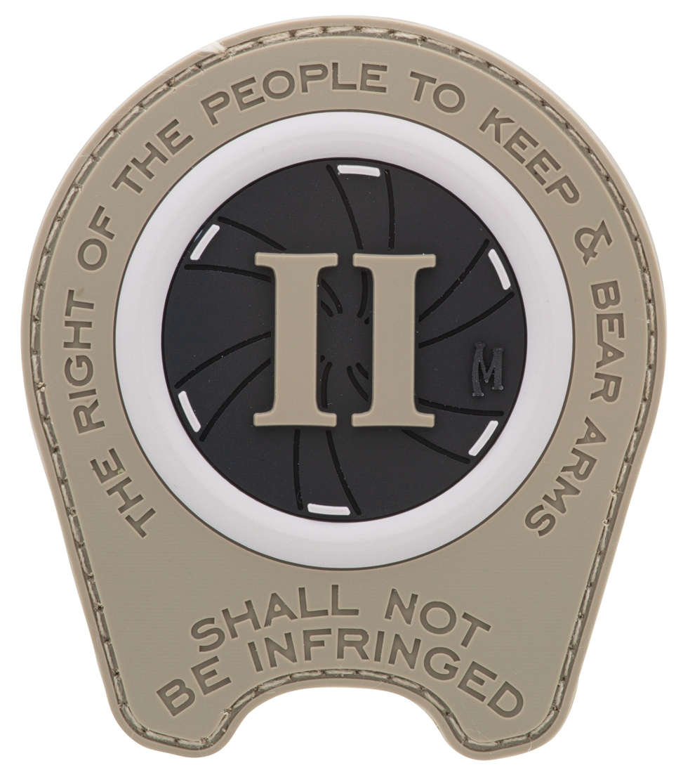 Maxpedition Rubber Patch RIGHT TO BEAR ARMS Arid